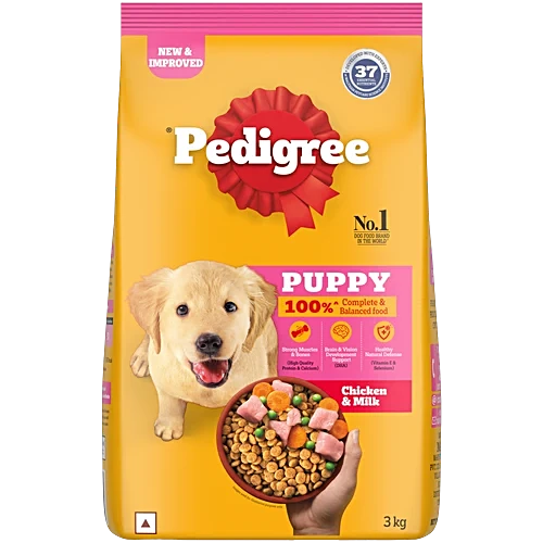 Pedigree Adult Dry Dog Food (Chicken & Veg) 3kg